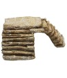 Komodo Hoektrap Met Uitsparing Zand LARGE 27X13X23 CM