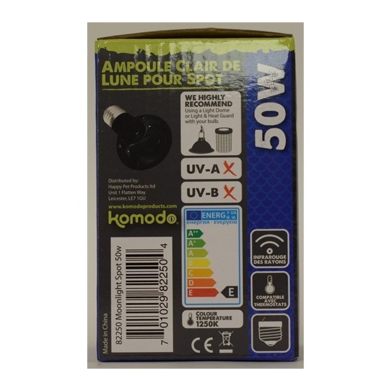 Komodo Nachtgloed Lamp Es 50 WATT
