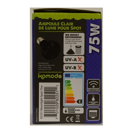 Komodo Nachtgloed Lamp Es 75 WATT