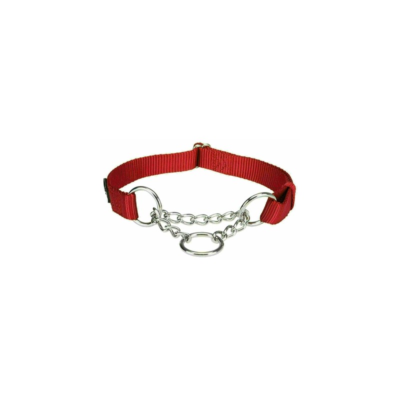 Trixie Halsband Hond Premium Halfslip Halsband Rood 45-70X2,5 CM