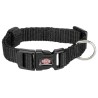 Trixie Halsband Hond Premium Zwart 35-55X2 CM