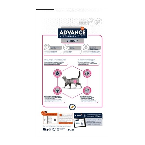 Advance Veterinary Diet - Urinary. 8kg