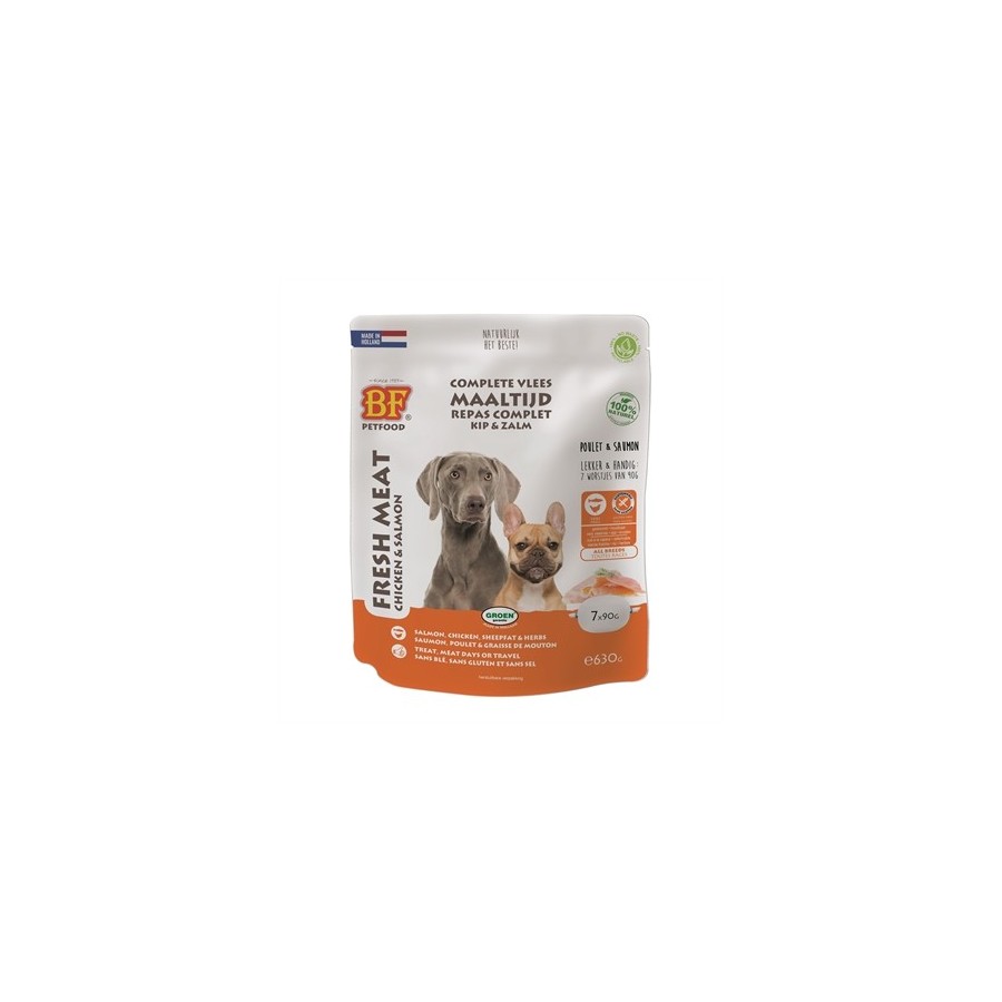 BF Petfood - Zalm Vleesvoeding. 630gr