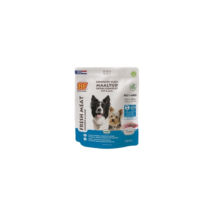 BF Petfood - Lam Vleesvoeding. 630gr