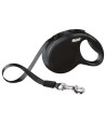 Flexi - Rollijn Classic Tape Zwart XS, 3m.