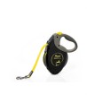 Flexi - Rollijn Giant Tape Neon Zwart / Geel M, 8mtr