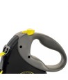 Flexi - Rollijn Giant Tape Neon Zwart / Geel M, 8mtr
