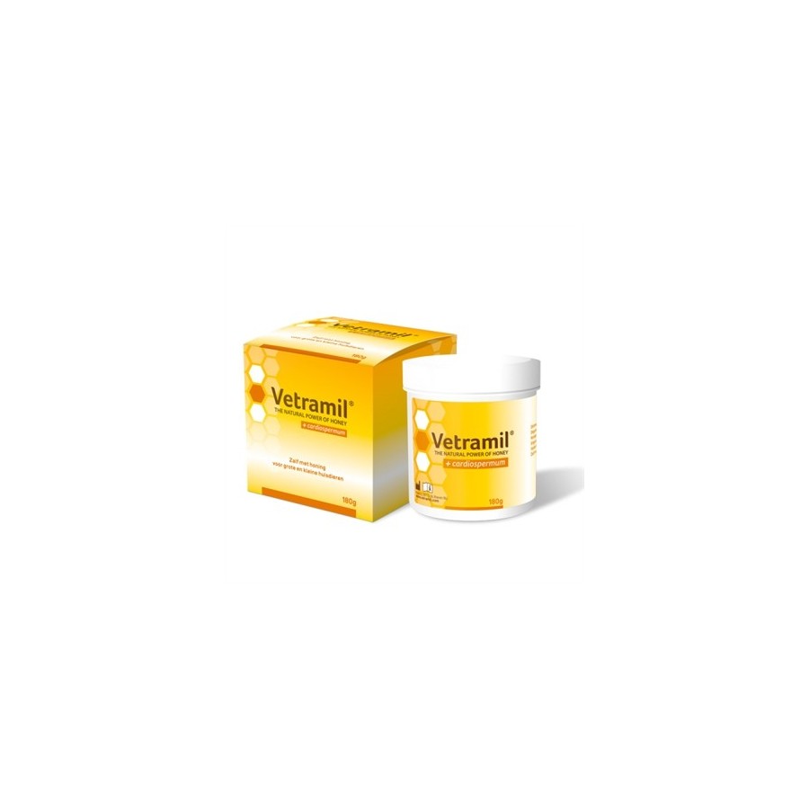 Vetramil - Honingzalf met Cardiospermum. 180gr