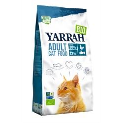 Yarrah Cat - Biologische Brokken Vis (Msc). 2,4 KG