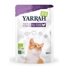 Yarrah Cat - Biologische Filets Kalkoen in Saus. 14x 85 GR