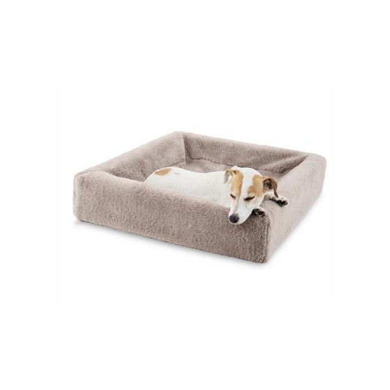 Bia Bed Fleece Hoes Hondenmand Taupe BIA-2 60X50X12,5 CM