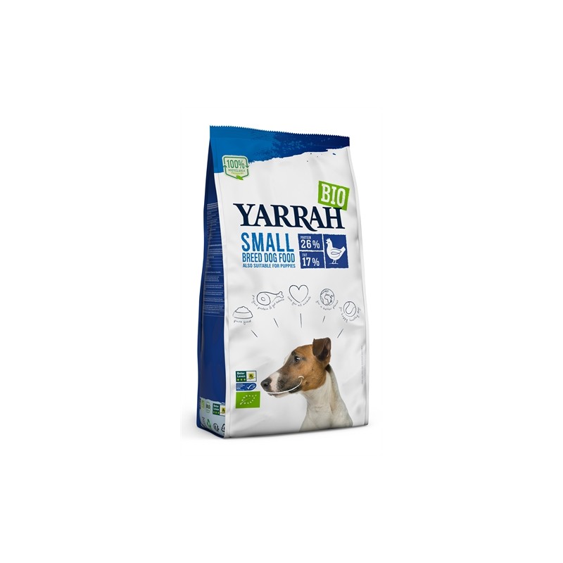 Yarrah Dog - Biologische Brokken Small Breed Kip. 5 KG
