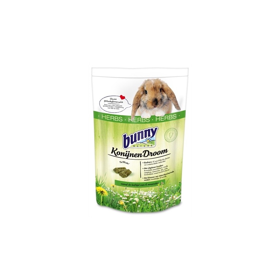 Bunny Nature - Konijnendroom Herbs 1,5kg