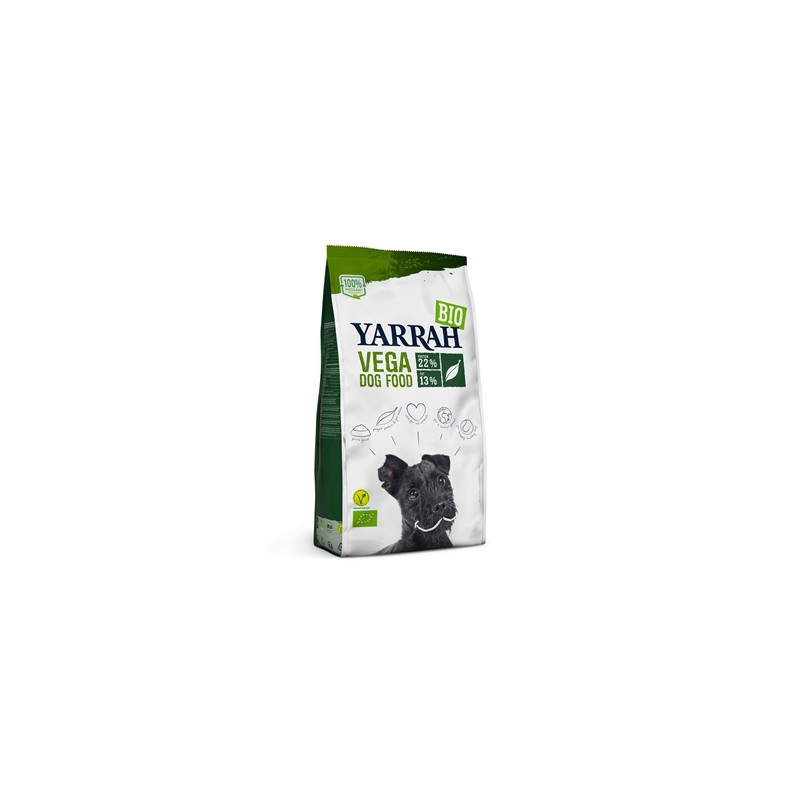 Yarrah Dog - Biologische Brokken Vega Baobab / Kokosolie. 10 KG