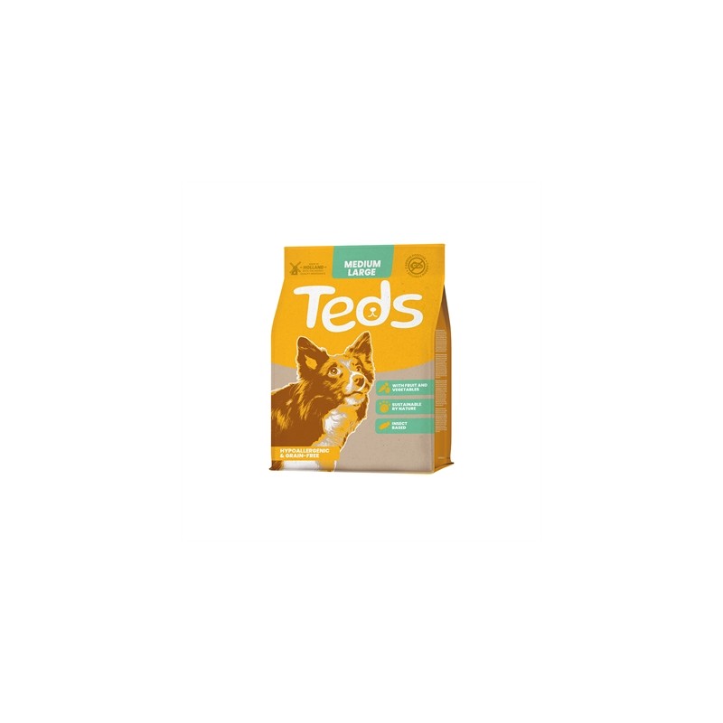Teds - Insect Based Adult Medium / Large Breed. 800 GR