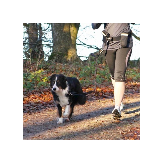 Trixie - Heupriem met Jogginglijn, Zwart.