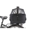 Trixie Fietsmand Achterop Zwart Met Kussen En Kap 29X42X48 CM