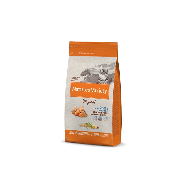 Natures Variety - Original Sterilized Salmon. 1,25 KG