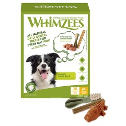 Whimzees - Variety Box MEDIUM. 28 ST