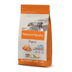 Natures Variety - Original Adult Mini Salmon No Grain. 1,5 KG