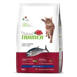 Natural Trainer - Cat Adult Tuna. 3 KG