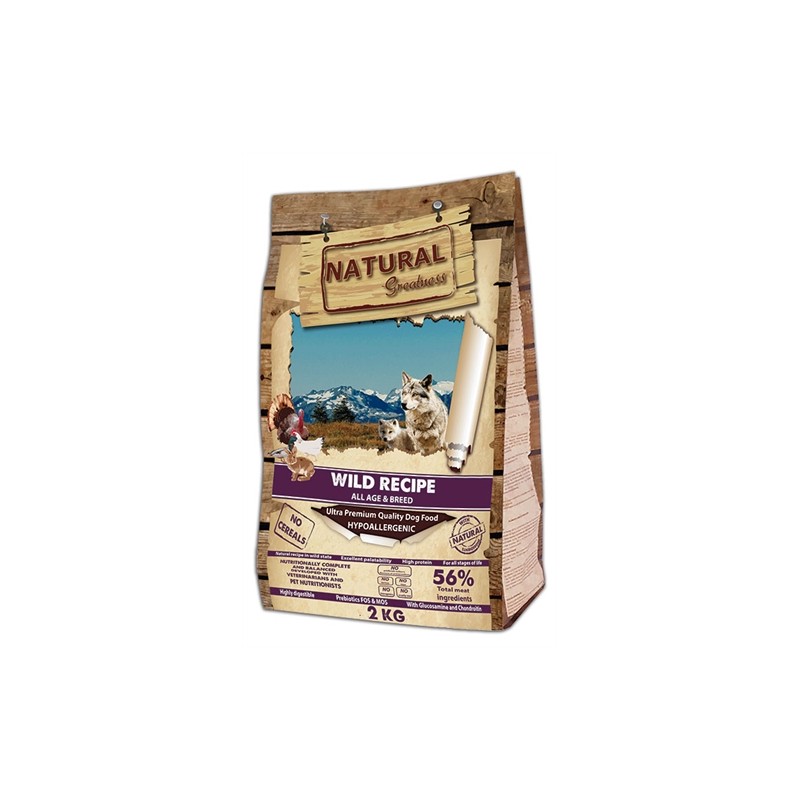 Natural Greatness - Wild Recipe. 2 KG
