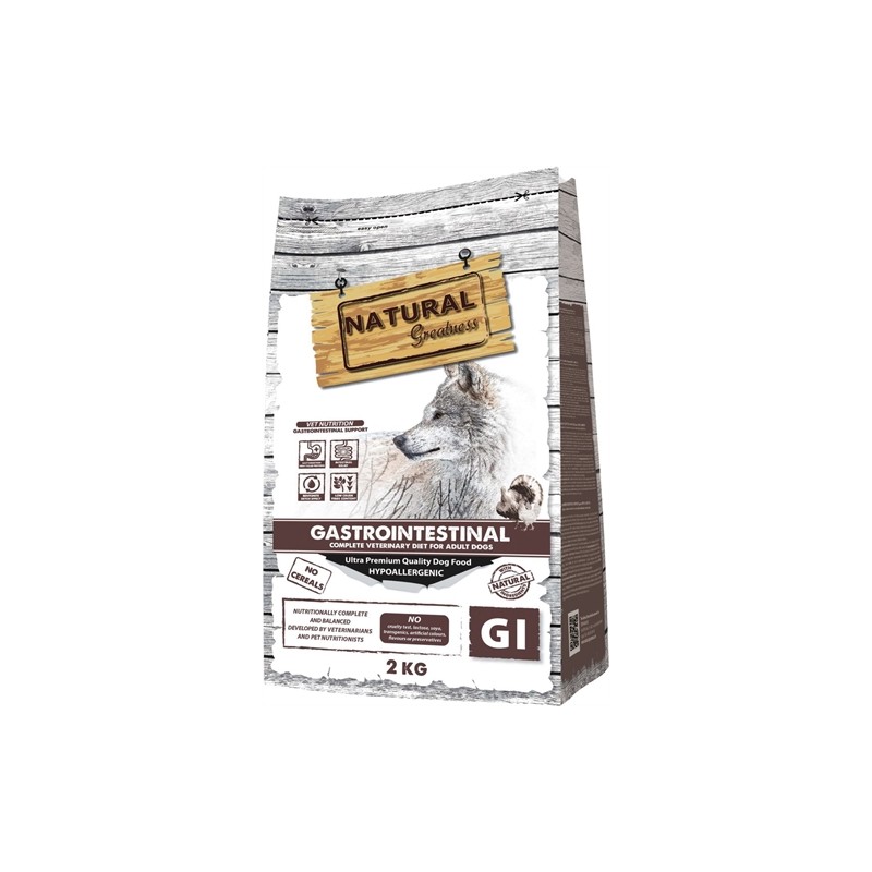 Natural Greatness Veterinary - Diet Dog Gastrointestinal Complete. 6 KG