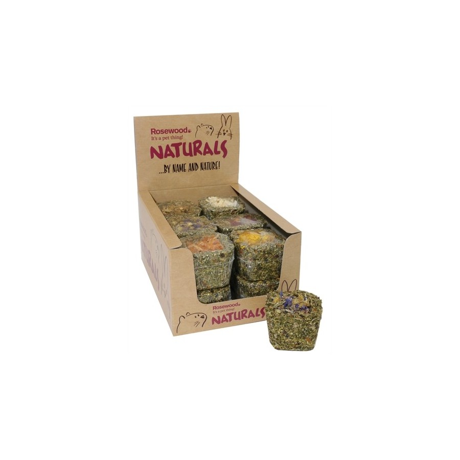 Rosewood Naturals - Knaagpotje 6x6x4cm