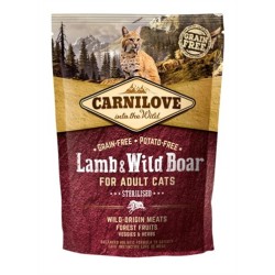 Carnilove - Lamb / Wild Boar Sterilised. 400 GR