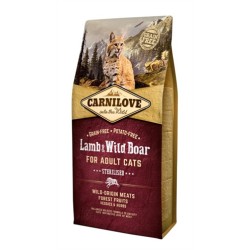 Carnilove - Lamb / Wild Boar Sterilised. 6 KG