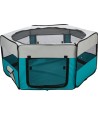 Trixie Puppy Ren Turquoise / Grijs 130X130X55 CM
