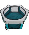 Trixie Puppy Ren Turquoise / Grijs 130X130X55 CM