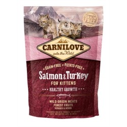 Carnilove - Salmon / Turkey Kittens. 400 GR