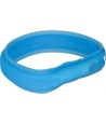 Trixie Lichtgevende Halsband Hond Usb Flash Light Oplaadbaar Blauw 30 MMX70 CM 2 ST