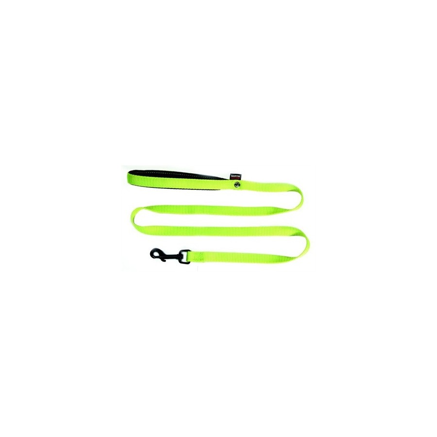 Martin Hondenriem Nylon Groen 120X1,6 CM