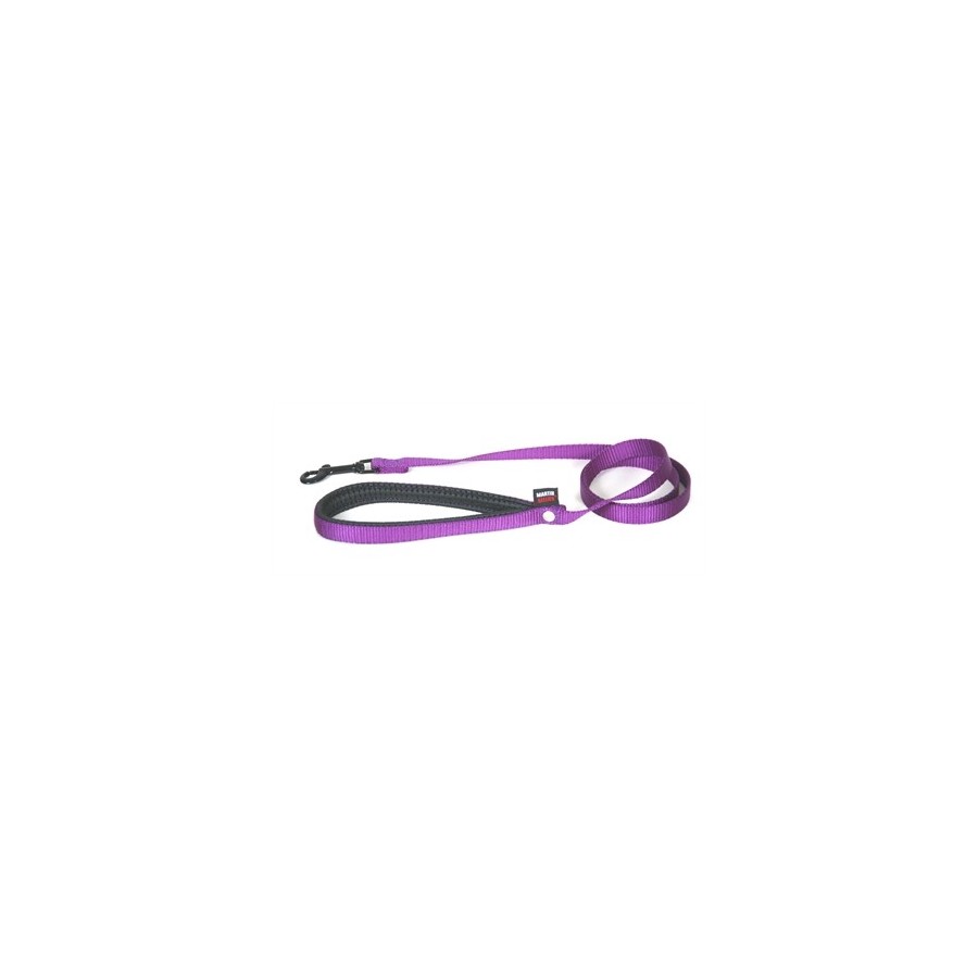 Martin Hondenriem Nylon Paars 120X1,6 CM