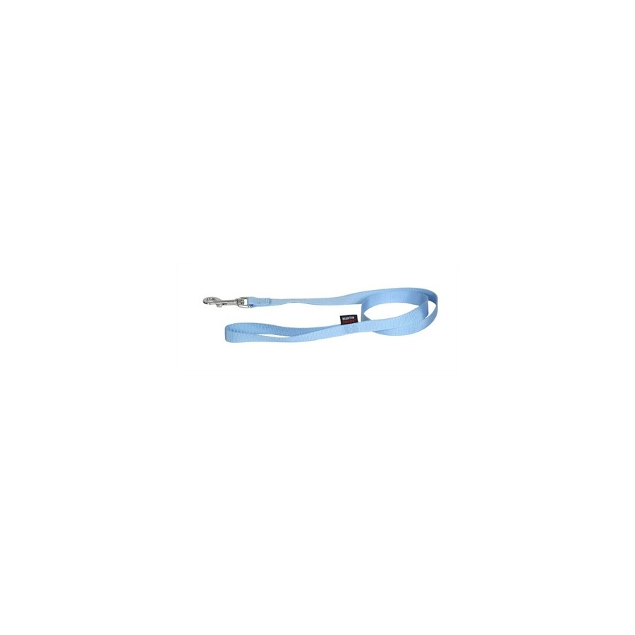 Martin Hondenriem Basic Nylon Blauw 120X1 CM
