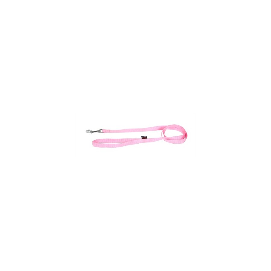 Martin Hondenriem Basic Nylon Roze 120X1 CM