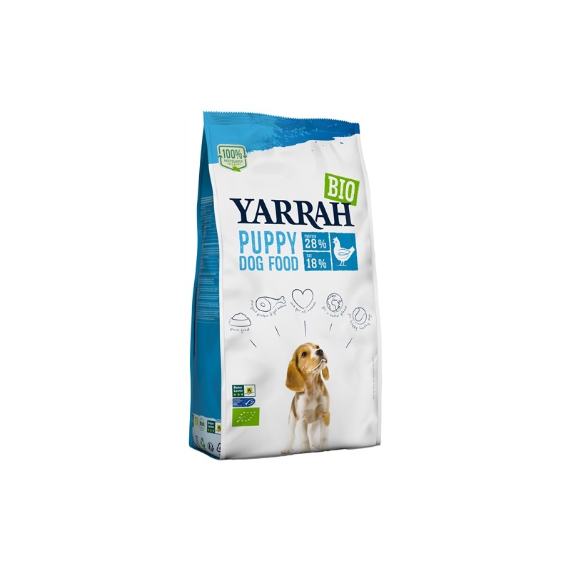 Yarrah Dog - Biologische Brokken Puppy Kip. 2 KG