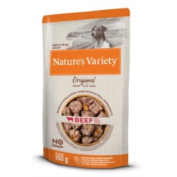 Natures Variety - Original Mini Pouch Beef. 8x 150GR