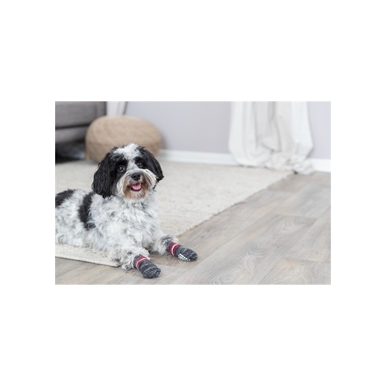 Trixie Antislipsokgrijs 3X2St M-L 3X2ST