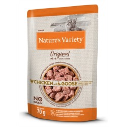 Natures Variety - Original Pouch Chicken / Goose. 12x.70gr