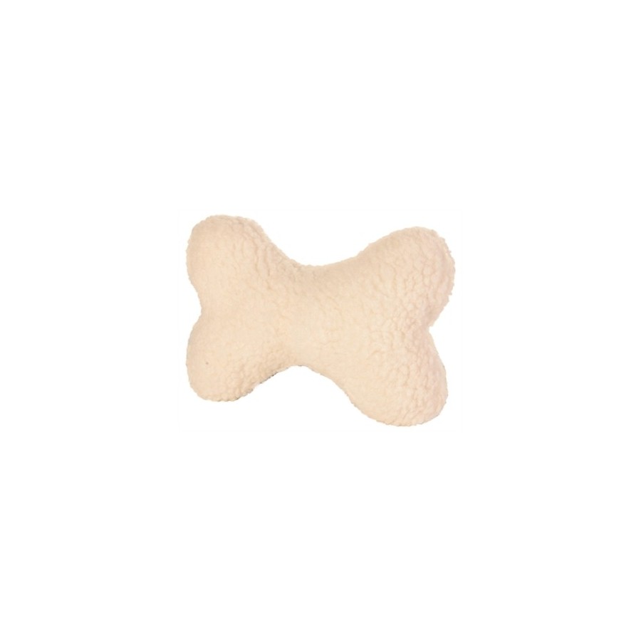 Trixie Pluche Bot Met Geluid Lamsvacht Look 20 CM