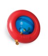Kong Gyro Voerbal Rood / Blauw SMALL 12,5X12,5X7,5 CM