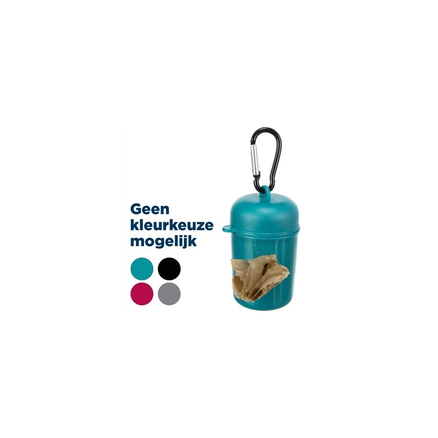 Trixie Poepzakdispenser Met 2X20 Zakjes Assorti 4 ST