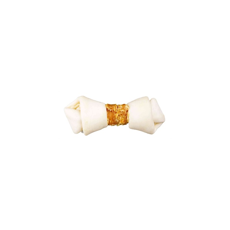 Trixie - Denta Fun Knotted Chicken Chewing Bone. 11 CM
