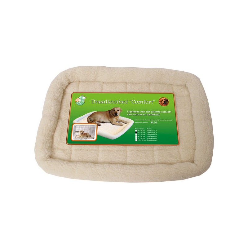 BPF -  Ligmat Voor Bench / Draadkooi Comfort Ivoor 55X35 CM