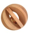 Trixie Bal Hout Met Bel 6 CM