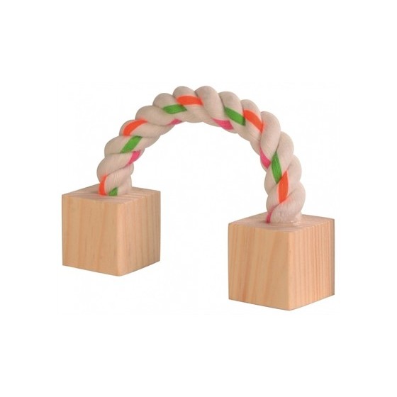 Trixie Speeltouw Met Hout...