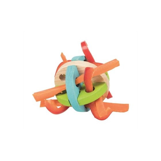 Trixie Speel En Snackbal Hout 8 CM
